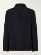 Corridor - Linen Blazer - Black