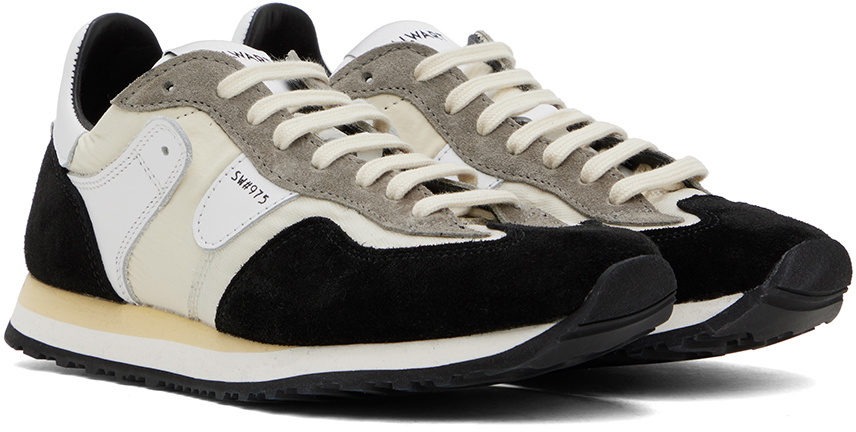 Spalwart Black & Gray Master Blaster Low Sneakers