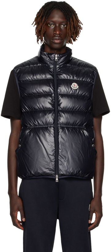 Photo: Moncler Navy Aube Down Vest