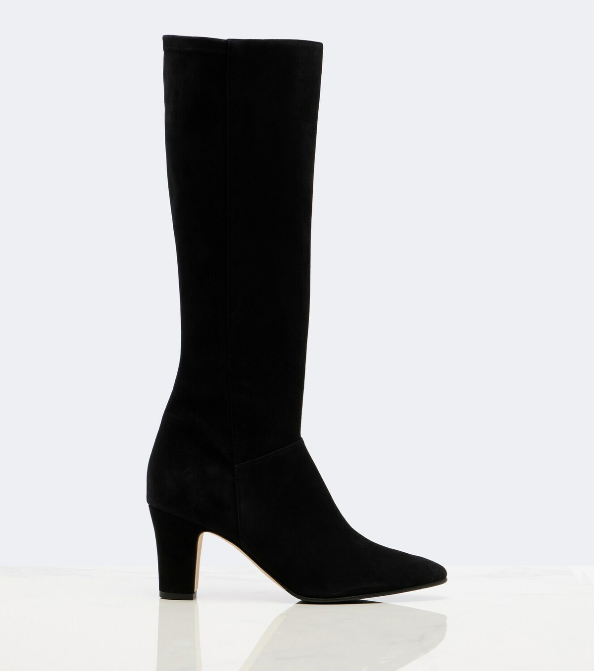 Manolo Blahnik Pitana suede knee-high boots