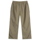 Snow Peak Men's Nylon Tussah Utility Storage Pants in Light Olive