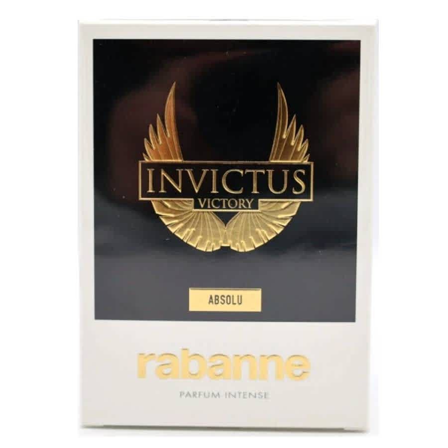 Paco Rabanne Mens Invictus Victory Absolu Parfum 3.4 oz Fragrances 3349668641833