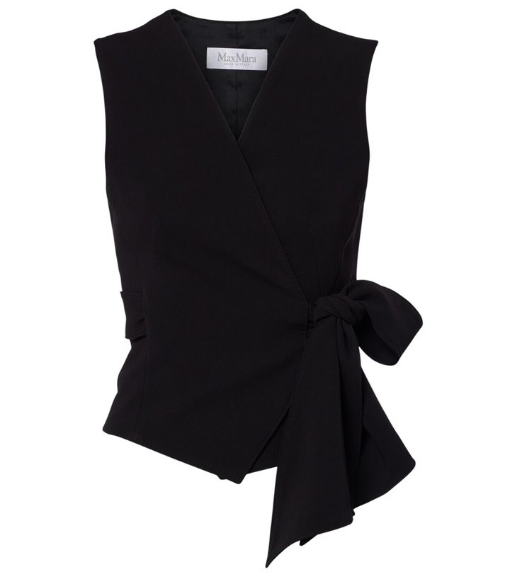 Photo: Max Mara Cady wrap top