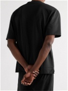 Ermenegildo Zegna - Logo-Print Stretch-Jersey T-Shirt - Black