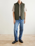 Peter Millar - Essex Quilted Shell Vest - Green