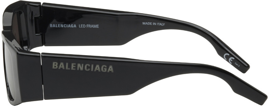 Balenciaga Silver LED Frame Sunglasses