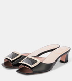 Roger Vivier Trompette 45 patent leather mules