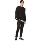 Amiri Black Souvenir Track Lounge Pants