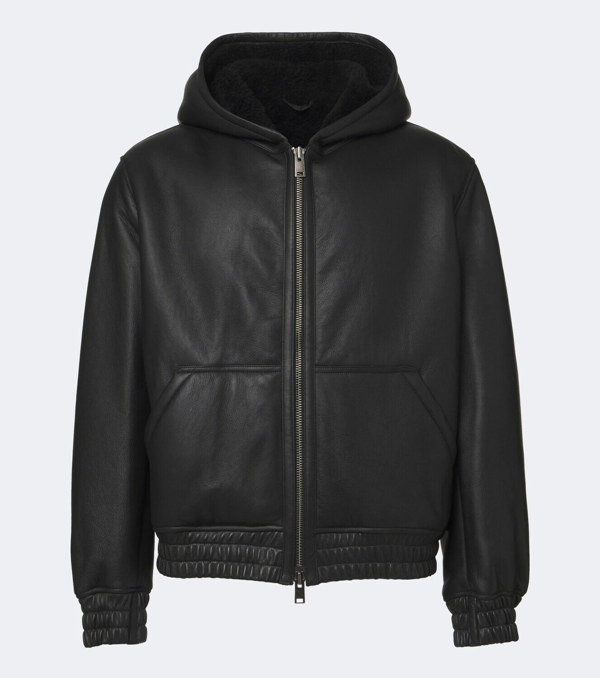 Arma Malen hooded leather jacket