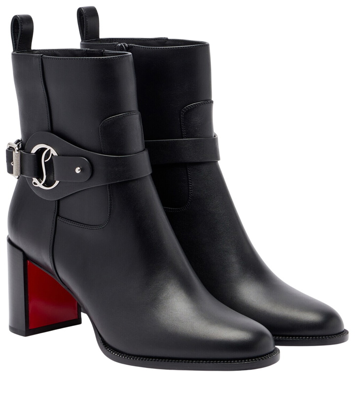 Photo: Christian Louboutin Dianouchette 70 leather ankle boots