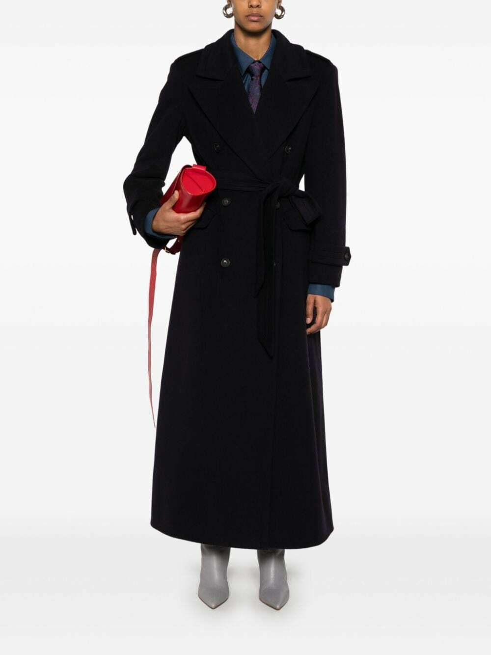 コート TAGLIATORE MELODY ANGORA AND WOOL WRAP COAT TAGLIATORE Melody Coat - Jackets - BeyondStyle