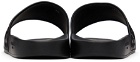 Givenchy Black 4G Logo Slides