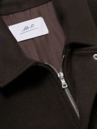 Mr P. - Wool-Felt Blouson Jacket - Brown