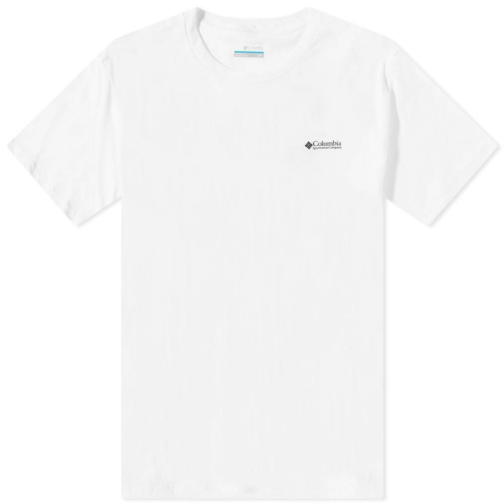 WOOLRICH 8.5oz cotton graphic logo T-shirt