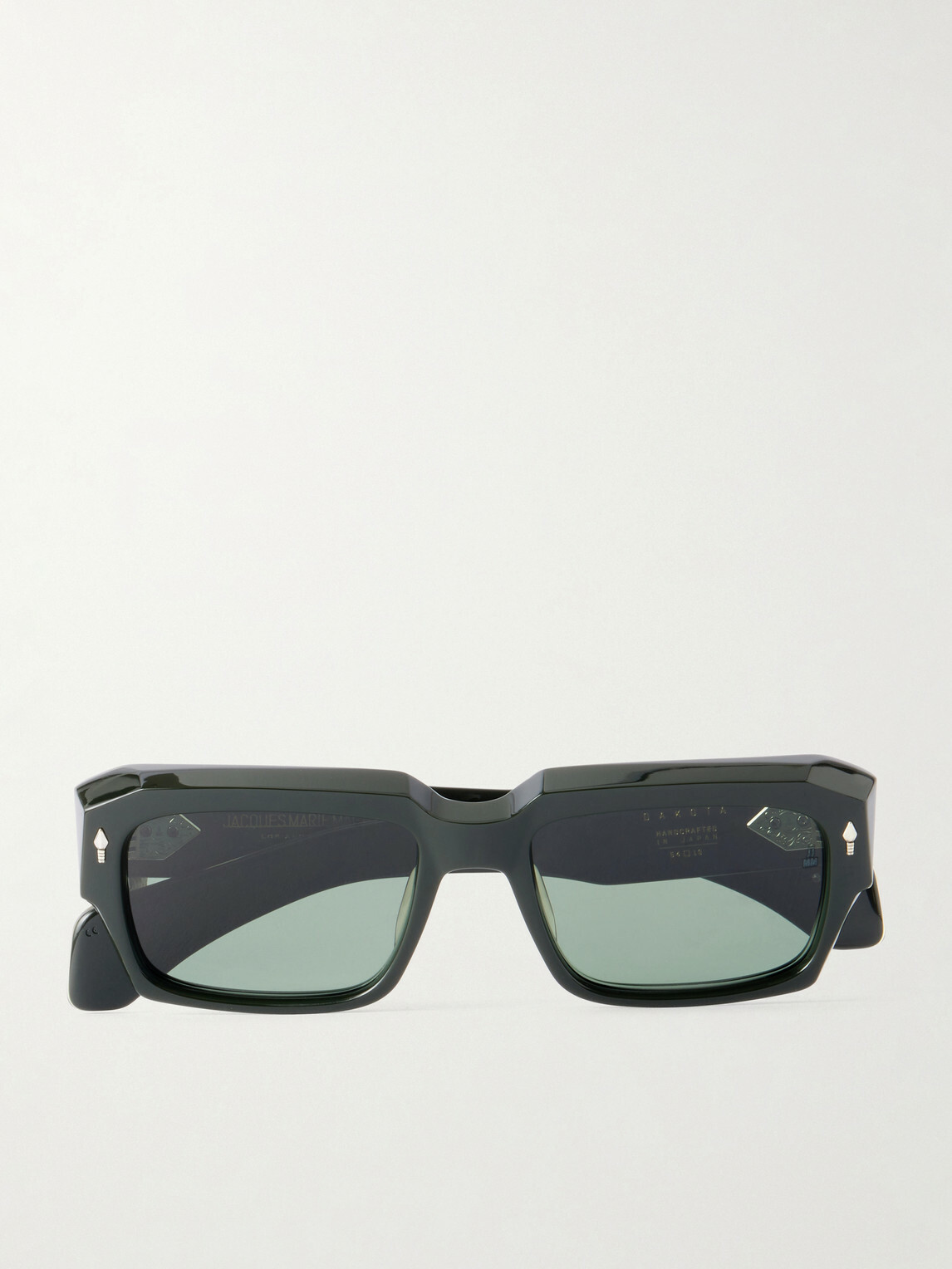 Jacques Marie Mage - Dakota Rectangular-Frame Acetate Sunglasses