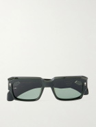 Jacques Marie Mage - Dakota Rectangular-Frame Acetate Sunglasses