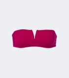 Eres Arcade bandeau bikini top