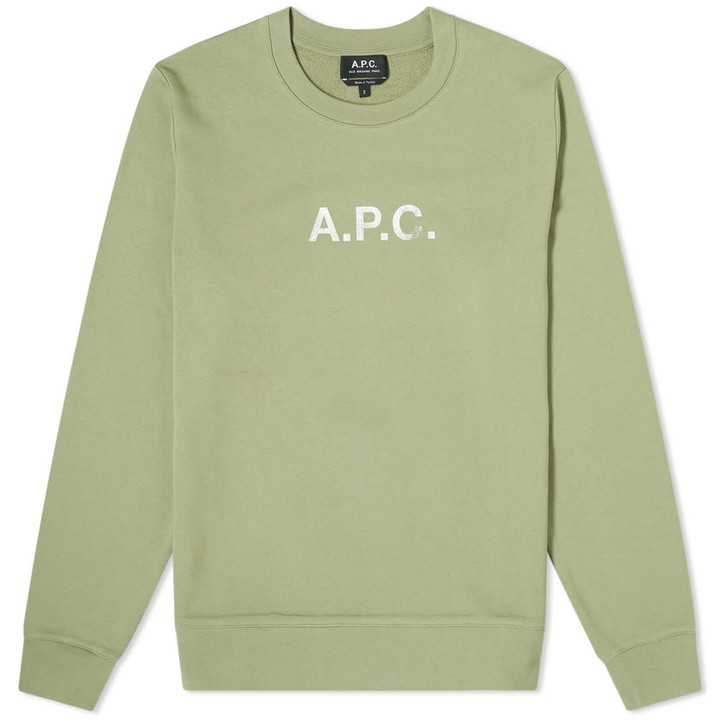 Photo: A.P.C. Stamp Logo Sweat - END. Exclusive