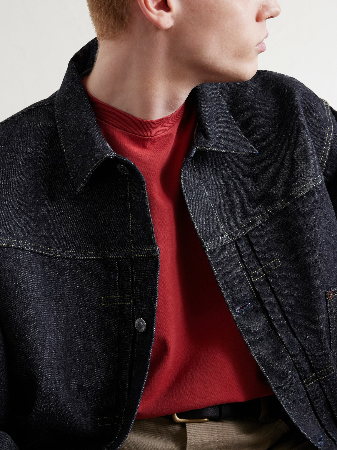 A.PRESSE - Denim Jacket - Blue