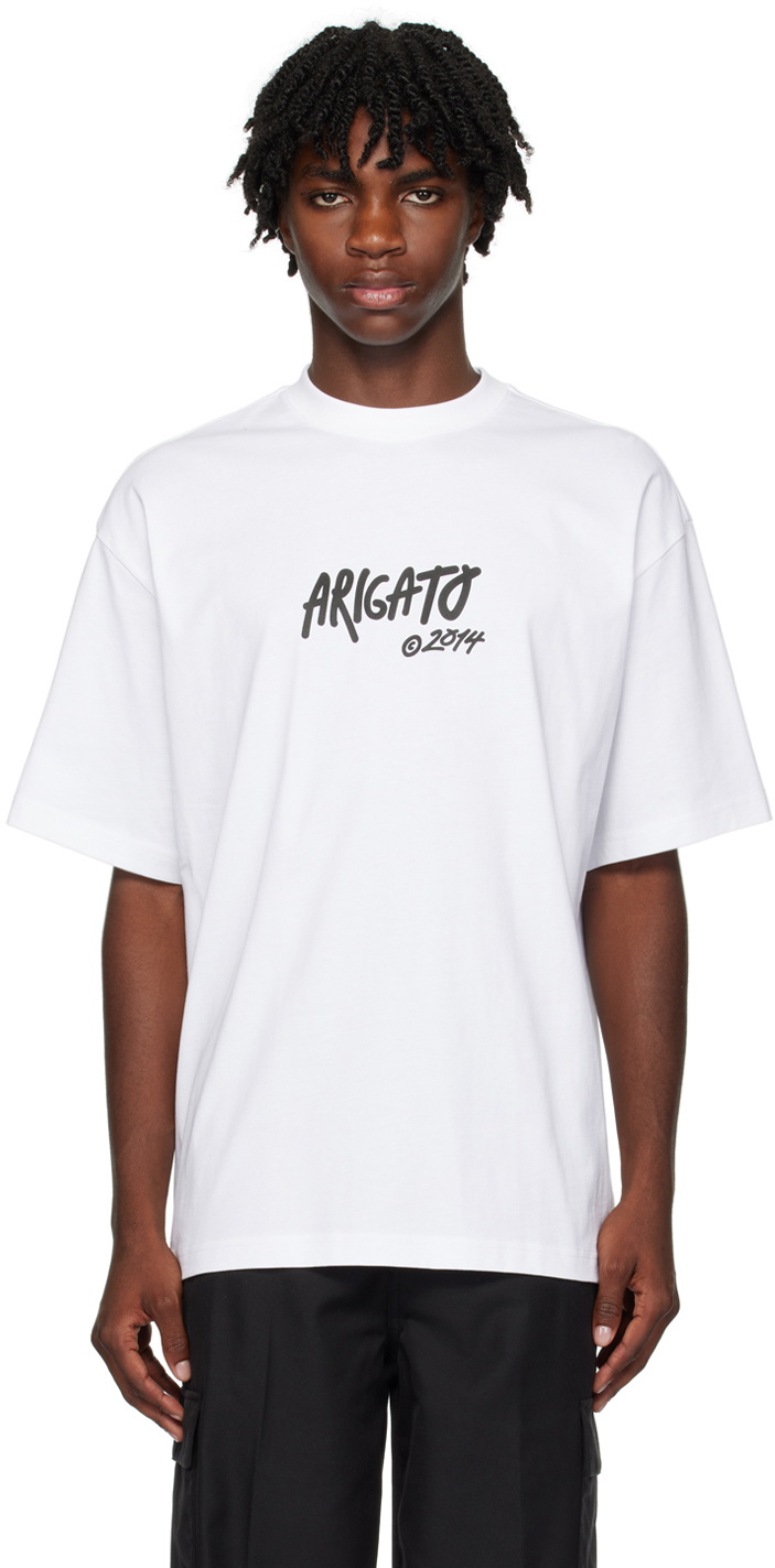 ★AXEL ARIGATO★タグ フード Tシャツ Axel Arigato Delulu ダメージ Tシャツ | ホワイト | FARFETCH JP