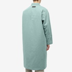 Fear of God ESSENTIALS Men's Woven Twill Long Coat in Sycamore