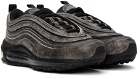 Comme des Garçons Homme Plus Black & Gray Nike Edition Air Max 97 Sneakers