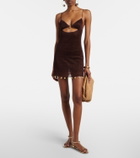 Oséree Lumière cutout minidress