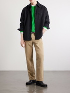 Mr P. - Straight-Leg Cotton and Linen-Blend Trousers - Neutrals