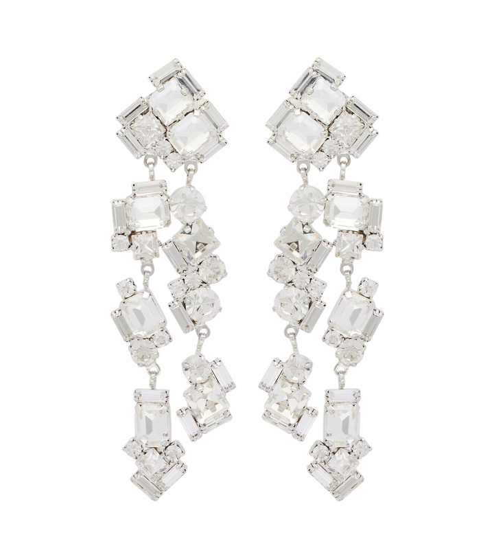 Photo: Magda Butrym Crystal-embellished drop earrings