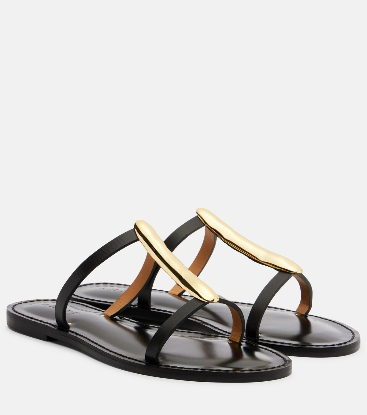 Amanu Sahara embellished leather sandals