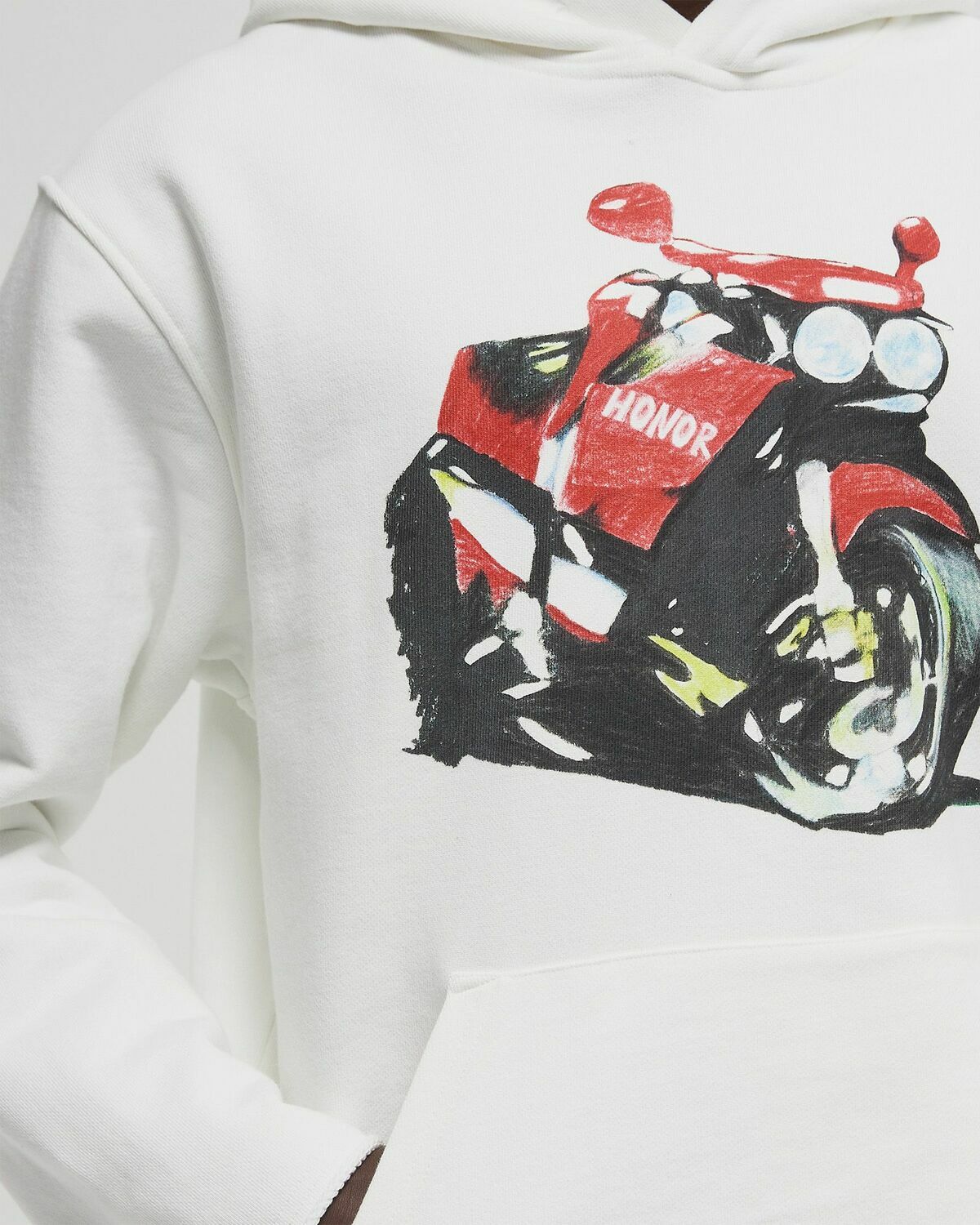 Honor The Gift SPEEDBIKE HOODIE White Mens Hoody