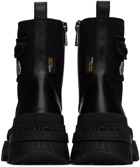 Moncler Black Konture Pocket Boots