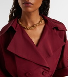 Carolina Herrera Belted silk gown