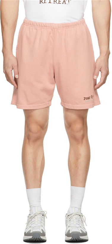 Photo: Museum of Peace & Quiet Pink 'Resort & Spa' Shorts