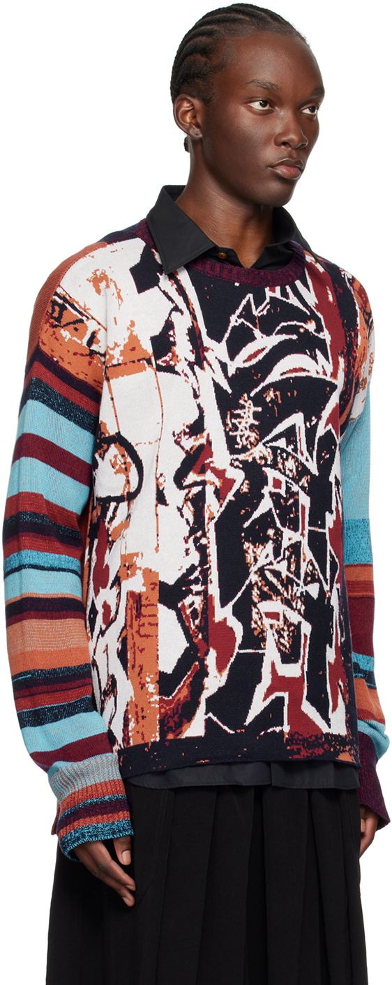 Vivienne Westwood Red Graffiti Sweater Vivienne Westwood