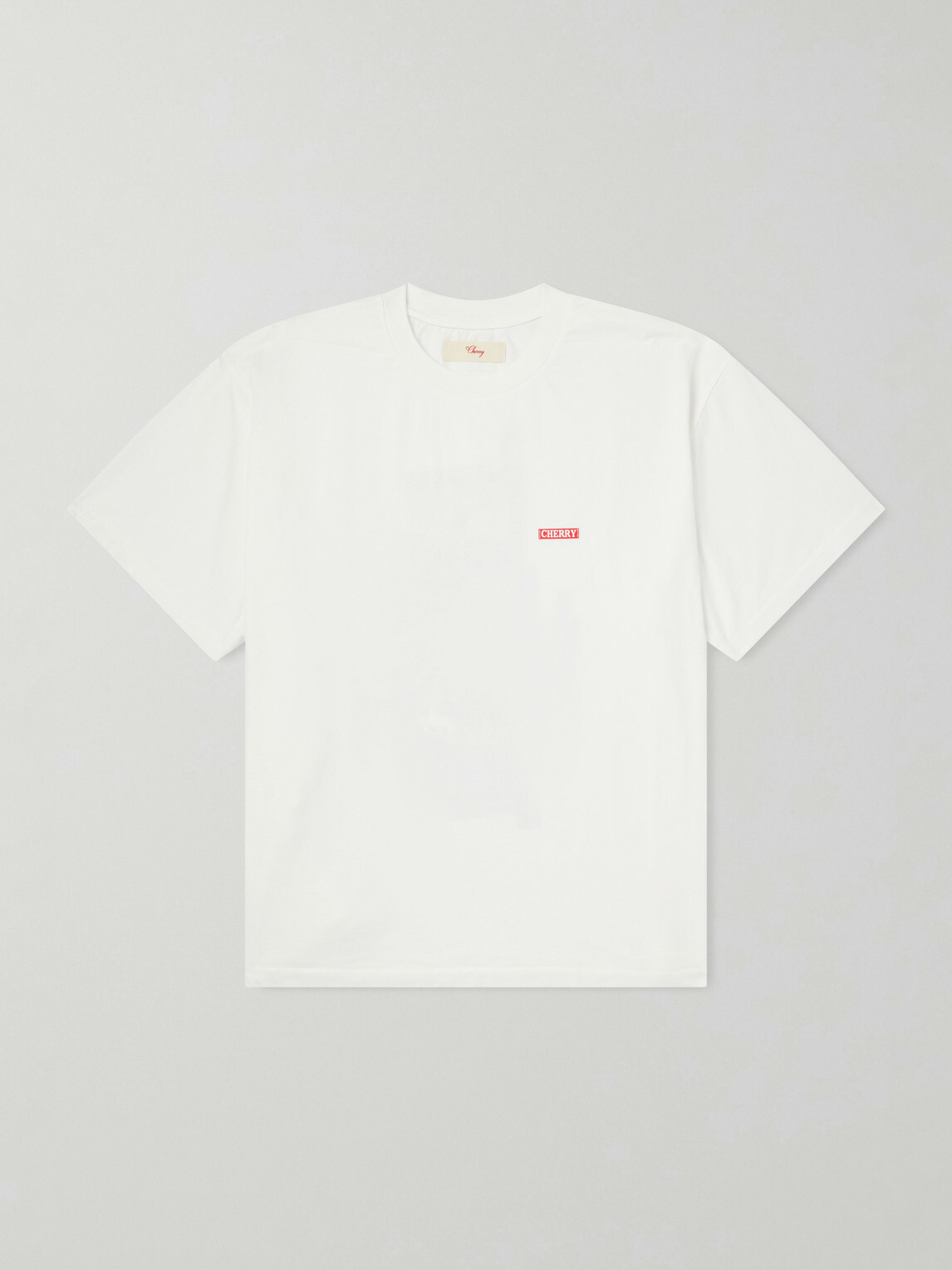 Cherry Los Angeles - Logo-Print Cotton-Jersey T-Shirt - White