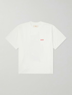 Cherry Los Angeles - Logo-Print Cotton-Jersey T-Shirt - White