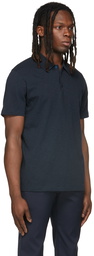 Theory Navy Cotton Polo