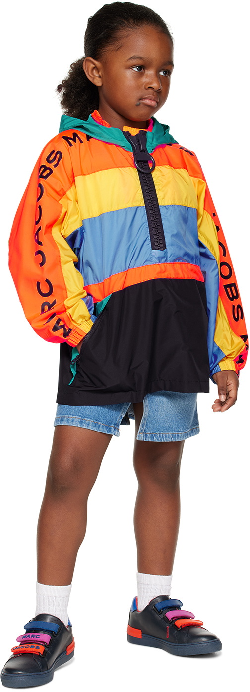 Marc Jacobs Kids Multicolor Hooded Jacket