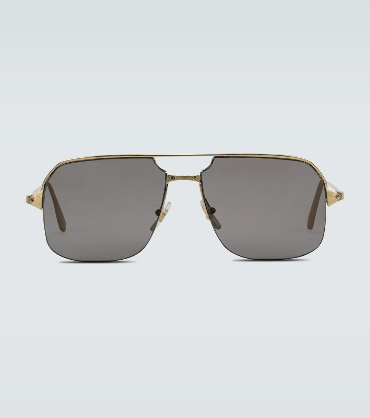 Cartier Eyewear Collection - Metal aviator sunglasses