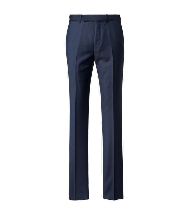 Photo: Zegna Trofeo wool slim pants