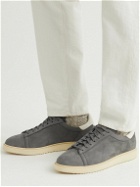 Brunello Cucinelli - Nubuck Sneakers - Gray