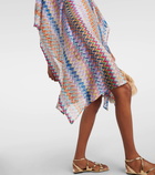 Missoni Metallic knit beach cover-up