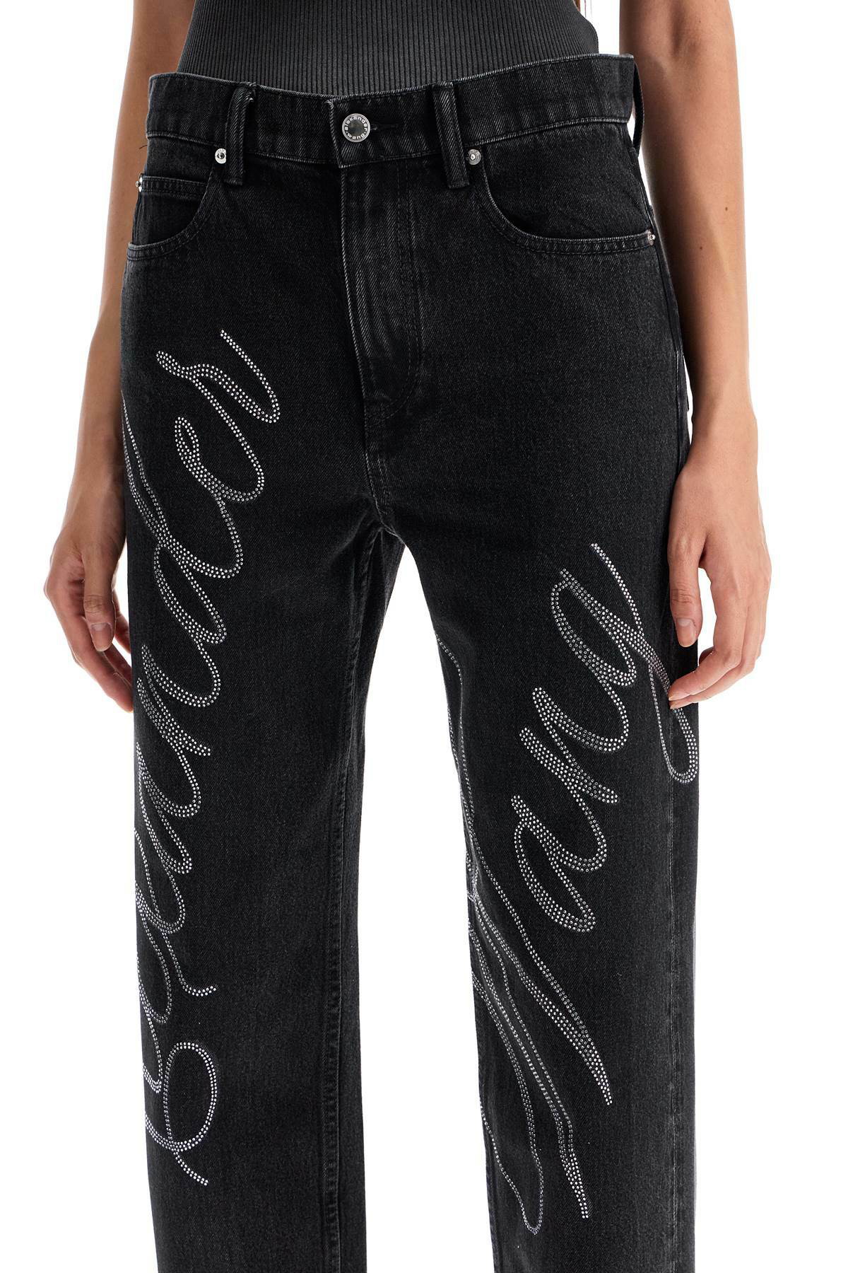デニム・ジーパン ALEXANDER WANG DARK GREY DENIM JEANS ALEXANDER WANG 