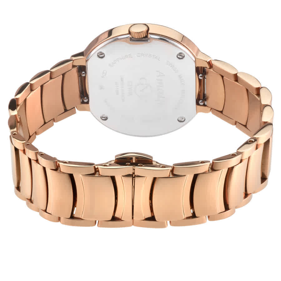 GV2 by Gevril Amalfi Diamond Mother of Pearl Dial Ladies Watch 14103B