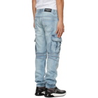 Balmain Blue Tapered Jeans