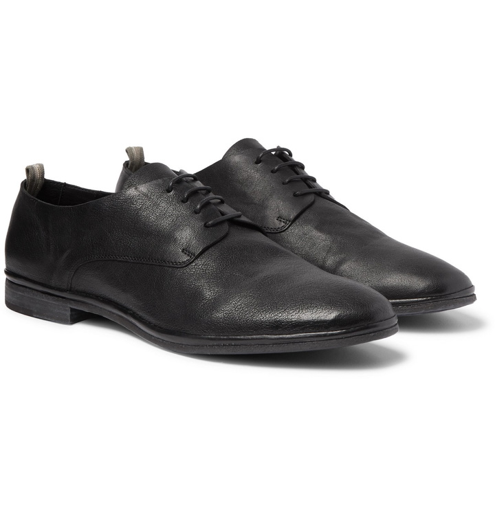 Photo: Officine Creative - California Suede Oxford Shoes - Black