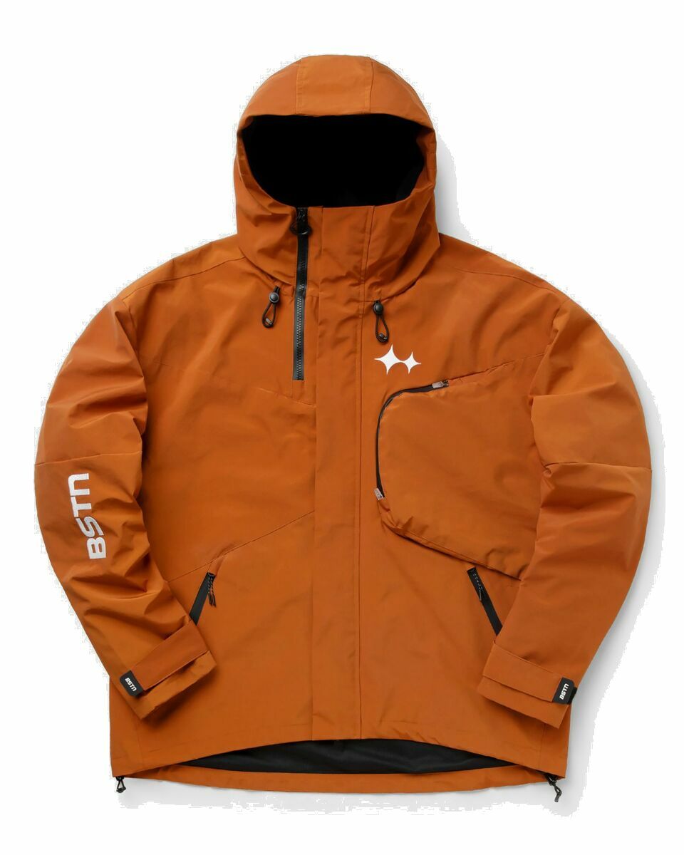Photo: Bstn Brand Oversized Shell Jacket Orange - Mens - Shell Jackets