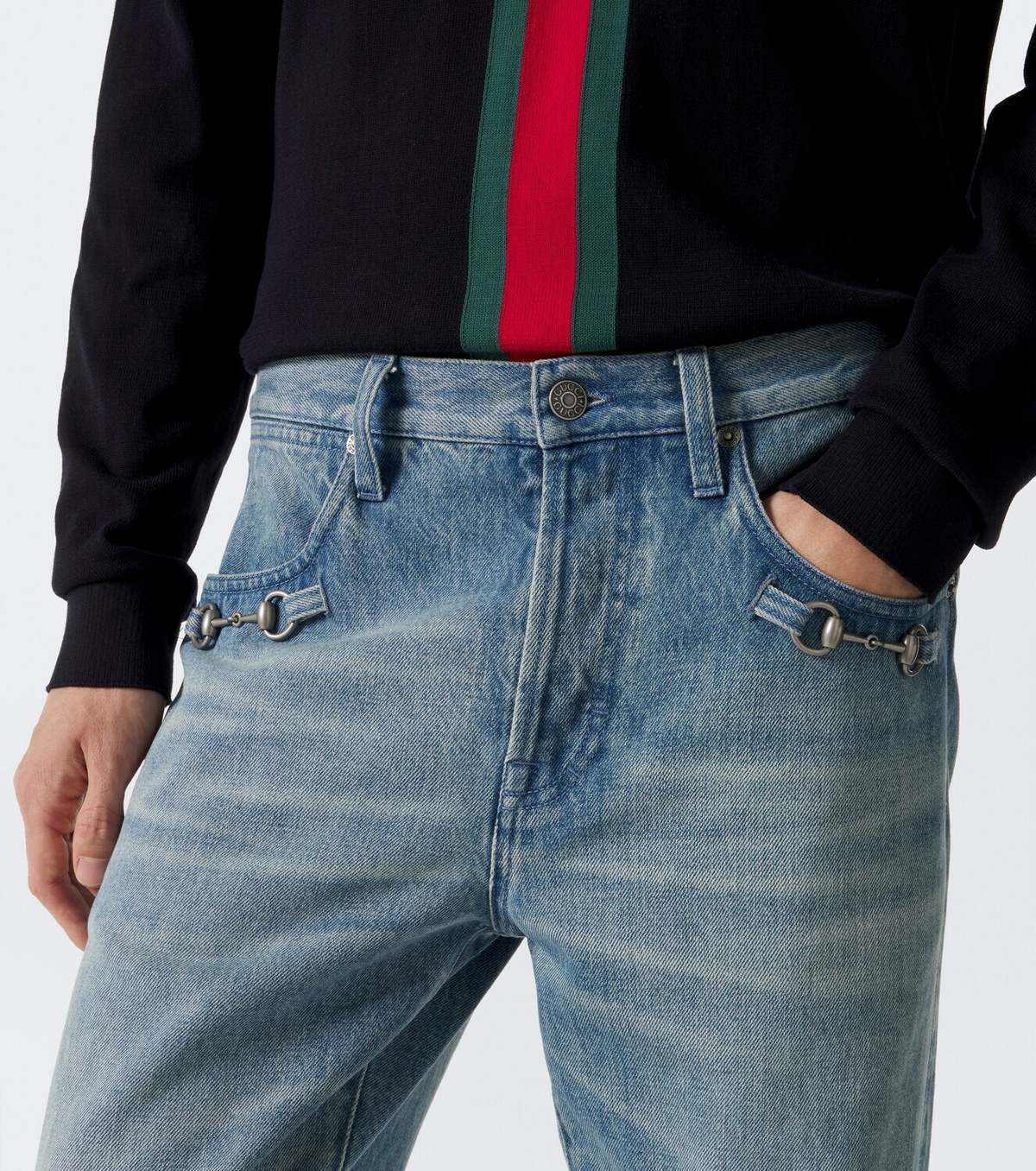 Gucci Horsebit flared jeans