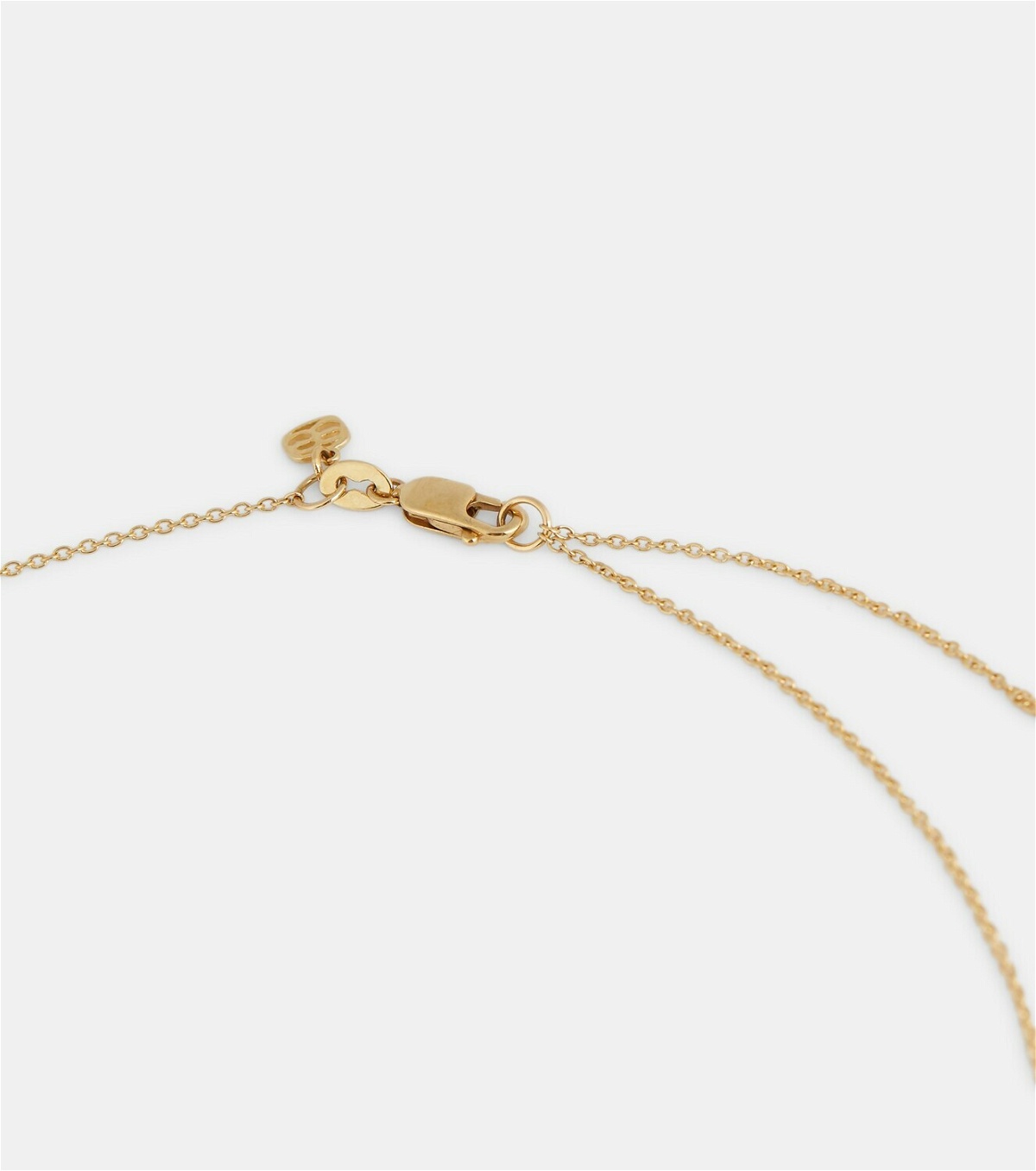 Sydney Evan Mama 14kt yellow gold necklace with diamonds